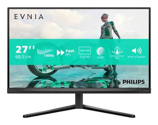Philips Evnia 27M2N3200A/00 LED display 68,6 cm (27") 1920 x 1080 pixels Full HD LCD Noir - Ecran Ordinateur - visuel 9