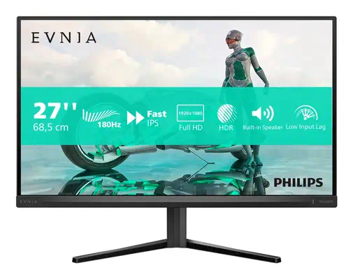 Philips Evnia 27M2N3200S/00 LED display 68,6 cm (27") 1920 x 1080 pixels Full HD LCD Noir - Ecran Ordinateur - visuel 8