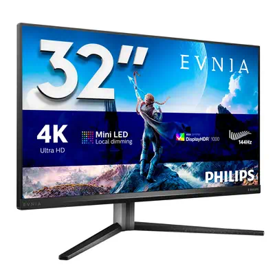 Philips Evnia 32M2N6800M/00 écran plat de PC 80 cm (31.5") 3840 x 2160 pixels 4K Ultra HD LCD Gris - Ecran Ordinateur - visuel 2