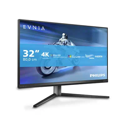 Philips Evnia 32M2N6800M/00 écran plat de PC 80 cm (31.5") 3840 x 2160 pixels 4K Ultra HD LCD Noir - Ecran Ordinateur - visuel 8