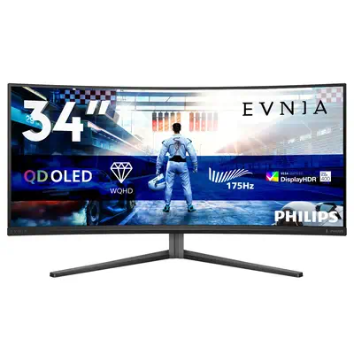 Philips Evnia 6000 34M2C6500/00 écran plat de PC 86,4 cm (34") 3440 x 1440 pixels Wide Quad HD QD-OL - Ecran Ordinateur - visuel 1