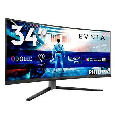 Philips Evnia 6000 34M2C6500/00 écran plat de PC 86,4 cm (34") 3440 x 1440 pixels Wide Quad HD QD-OL - Ecran Ordinateur - visuel 2