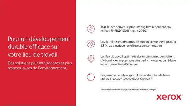 Xerox C320 Imprimante recto verso sans fil A4 Xerox - visuel 1 - hello RSE - Jusqu’à 5 ans d’extension de garantie gratuite avec les imprimantes Xerox® et les toners Xerox® authentiques