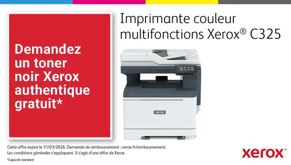 Xerox C325 copie/impression/numérisation/télécopie recto verso sans fil A4, 33 ppm, PS3 PCL5e/6, 2 m - Multifonctions Laser - visuel 6