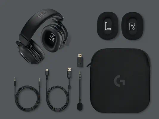 PRO X Wireless 2 Headset + Stand Logitech - visuel 1 - hello RSE - Diverses options de connexion