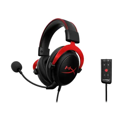 Casque HyperX Cloud II - Jeux (noir rouge) Hyper - visuel 1 - hello RSE - Le célèbre Confort HyperX