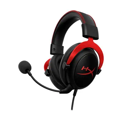Casque HyperX Cloud II - Jeux (noir rouge) - Clavier - visuel 1