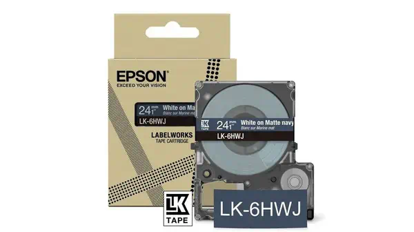 Epson LK-6HWJ Marine, Blanc Epson - visuel 1 - hello RSE - Durabilité