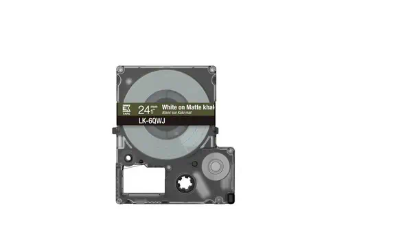 Epson LK-6QWJ Kaki, Blanc - Papier - visuel 3