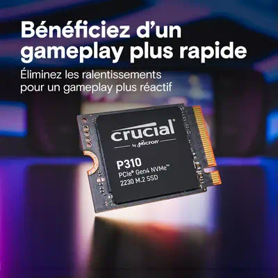 Crucial P310 1TB PCIe Gen4 NVMe 2230 M.2 SSD - Disque dur SSD - visuel 4
