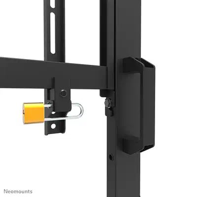 Neomounts FL50-575BL1 Support au sol mobile pour écran 65-115" - installation rapide - TÜV - Accessoire Vidéoprojecteur - visuel 9