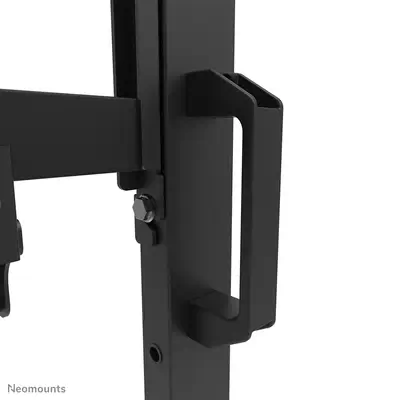 Neomounts FL50-575BL1 Support au sol mobile pour écran 65-115" - installation rapide - TÜV - Accessoire Vidéoprojecteur - visuel 7