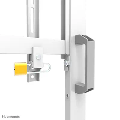 Neomounts FL50-575WH1 Support au sol mobile pour écran 65-115" - installation rapide - TÜV - Accessoire Vidéoprojecteur - visuel 9