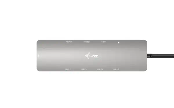 USB-C Metal Nano 2x Display Docking Station with PD 100 W + Charger 100W - I-Tec - Station d'accueil pour portable - visuel 3