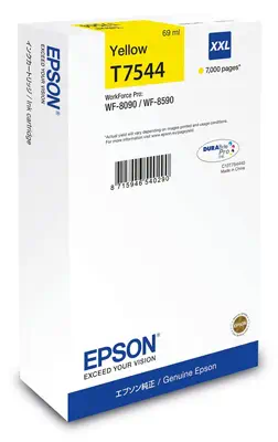 Epson C13T75444N cartouche d'encre 1 pièce(s) Original Rendement extra (super) élevé Jaune - Toner - visuel 1