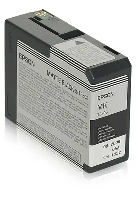 Epson T58080N cartouche d'encre 1 pièce(s) Original Noir mat - Autres consommables - visuel 1