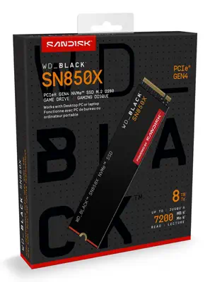 WD_BLACK SN850X NVMe - Sandisk - Disque dur SSD - visuel 6