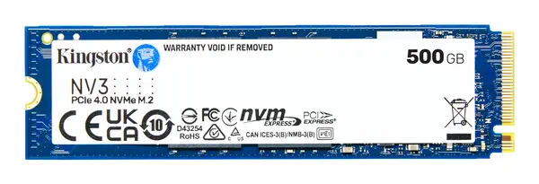 Kingston Technology 500G NV3 M.2 2280 NVMe SSD - Disque dur SSD - visuel 3