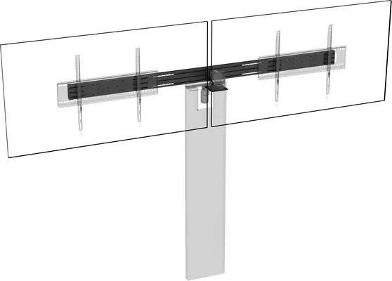 Vision VFM-F50_DL accessoire de montage de TV - Support Fixe & Mobile - visuel 7