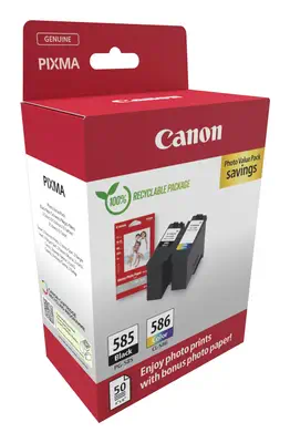 Canon PG-585/CL-586 PVP cartouche d'encre 2 pièce(s) Original Noir, Cyan, Magenta, Jaune - Cartouches d'encre - visuel 2