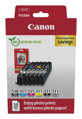Canon PGI-530/CLI-531 PVP  - Cartouches d'encre - visuel 1