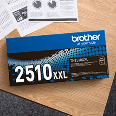 TN2510XXL - Cartouche de toner très haute capacité originale Brother - Noir - Toner - visuel 4