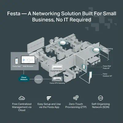 TP-Link FESTA FS310GP commutateur réseau Géré L2/L2+ Gigabit Ethernet (10/100/1000) Connexion Ethern - Switchs et Hubs - visuel 9