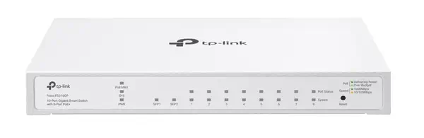TP-Link FESTA FS310GP commutateur réseau Géré L2/L2+ Gigabit Ethernet (10/100/1000) Connexion Ethern - Switchs et Hubs - visuel 1