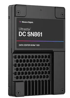 Western Digital Ultrastar DC SN861 15,3 To U.3 PCI Express 4.0 NVMe TLC 3D NAND - Disque dur SSD - visuel 1