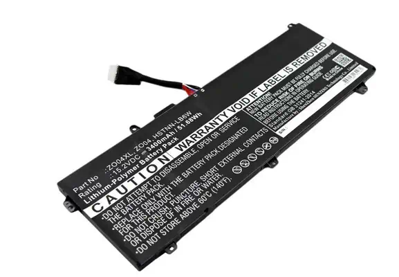 Batterie Li-Pol 15.2V 3400mAh 52Wh - ZO04 / ZO04XL / 808396-421 / 808450-001 / HSTNN-C88C / HSTNN-CS - DLH - visuel 1