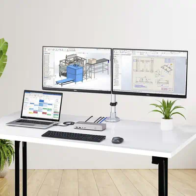 Station d'Accueil USB4, USB-C 40Gbps, Double Vidéo HDMI, Jusqu'à 2x 4K 60Hz 4:4:4 (RGB) ou 2x 4K 120 - StarTech - Station d'accueil pour portable - visuel 7