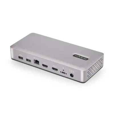 Station d'Accueil USB4, USB-C 40Gbps, Double Vidéo HDMI, Jusqu'à 2x 4K 60Hz 4:4:4 (RGB) ou 2x 4K 120 - StarTech - Station d'accueil pour portable - visuel 2