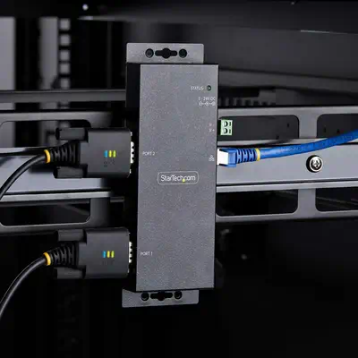 Adaptateur Série vers Ethernet à 2 Ports, Serveur de Périphériques Série IP pour Périphériques RS232 - StarTech - Protection d'écran et Filtre - visuel 7