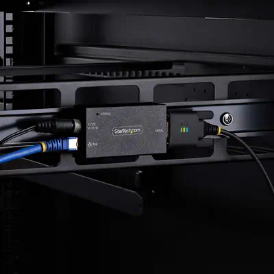 Adaptateur Série vers Ethernet à 1 Port, Serveur de Périphérique Série IP 802.3af PoE pour Périphéri - StarTech - Protection d'écran et Filtre - visuel 8