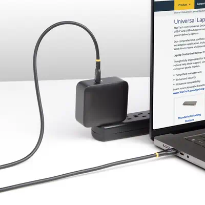 StarTech Câble de Recharge USB-C de 3m, Cordon USB-C - Câbles d'alimentation - visuel 5