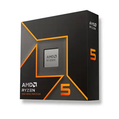 AMD Ryzen 5 9600X processeur 3,9 GHz 38 Mo L2 & L3 Boîte - Processeur - visuel 1