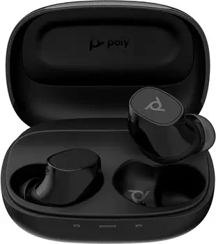 Avantages Écouteurs gris Poly Voyager Free 20 + étui de charge de base