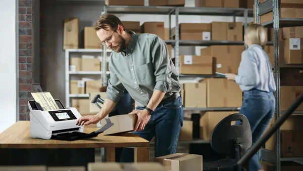 Epson WorkForce DS-800WN Alimentation feuille à feuille de Epson - visuel 1 - hello RSE - Haute vitesse