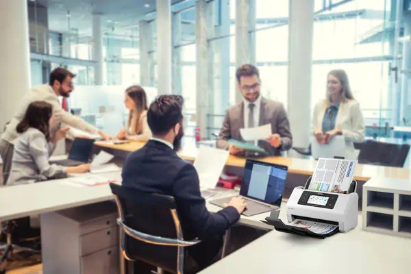 Epson WorkForce DS-800WN Alimentation feuille à feuille de Epson - visuel 1 - hello RSE - Connectivité réseau