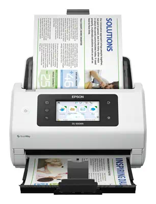 Epson WorkForce DS-900WN Alimentation feuille à feuille de scanner 600 x 600 DPI A4 Blanc - Scanner - visuel 1