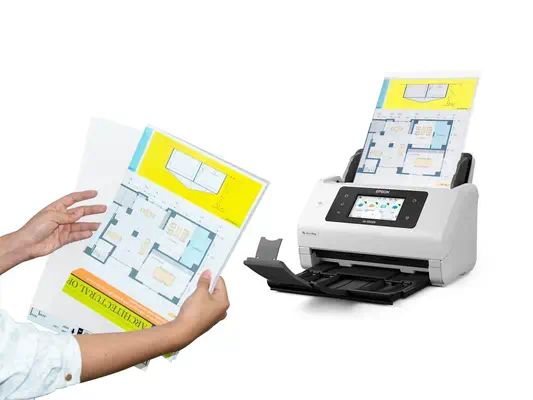 Epson WorkForce DS-900WN Alimentation feuille à feuille de Epson - visuel 1 - hello RSE - Haute vitesse