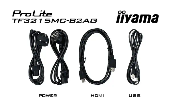 iiyama ProLite TF3215MC-B2AG écran plat de PC 80 cm (31.5") 1920 x 1080 pixels Full HD LED Écran tac - Visioconférence - visuel 4