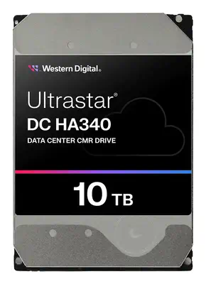 Western Digital Ultrastar DC HA340 disque dur 10 To 7200 tr/min 512 Mo 3.5" SATA - Disque dur Interne - visuel 1