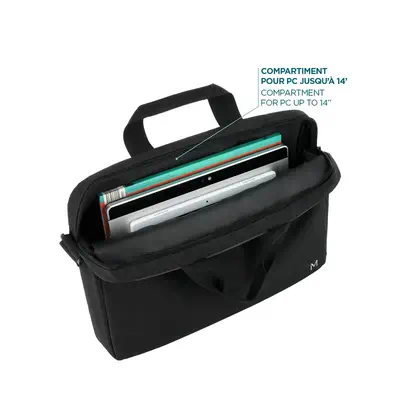 Mobilis The One Essential 35,6 cm (14") Malette Noir, Gris - Sacoche & Housse - visuel 3