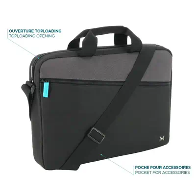 Mobilis The One Essential 40,6 cm (16") Malette Noir, Gris - Sacoche & Housse - visuel 4