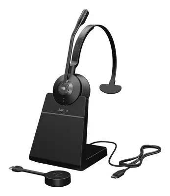 Jabra Engage 55 SE Casque Sans fil Arceau Bureau/Centre d'appels Noir - Casque Micro - visuel 1