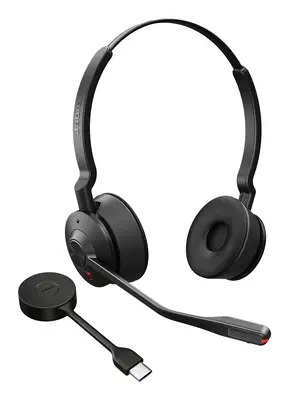 Jabra Engage 55 SE Casque Sans fil Arceau Bureau/Centre d'appels Noir - Casque Micro - visuel 1