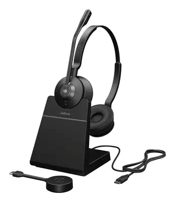 Jabra Engage 55 SE Casque Sans fil Arceau Bureau/Centre d'appels Noir - Casque Micro - visuel 1