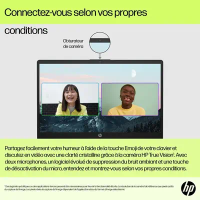HP Laptop 15-fd0081nf Intel® Core™ i5 i5-1235U Ordinateur portable 39,6 cm (15.6") Full HD 16 Go DDR - PC Portable - visuel 9