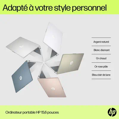 HP Laptop 15-fd0081nf Intel® Core™ i5 i5-1235U Ordinateur portable 39,6 cm (15.6") Full HD 16 Go DDR - PC Portable - visuel 4